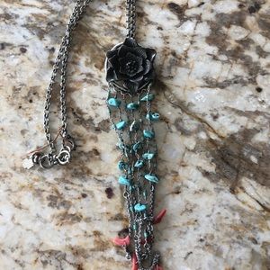 Authentic Lucky 🍀 Brand flower 🌸 necklace